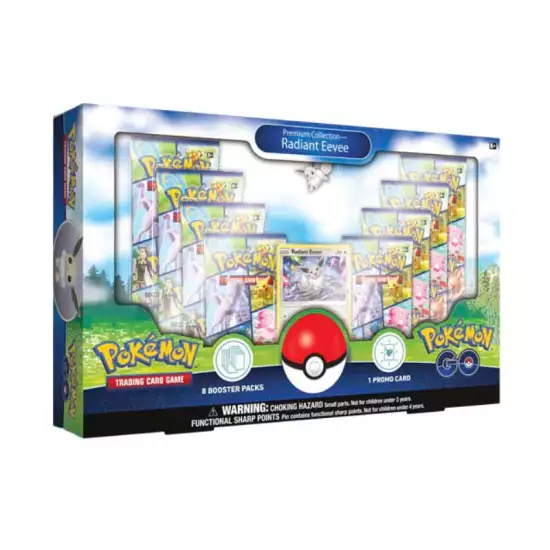 POKEMON TRADING CARD GAME - POKEMON GO PREMIUM COLLECTION RADIANT EEVEE BY THE POKEMON COMPANY POKEMON TRADING CARD GAME - POKEMON GO PREMIUM COLLECTION RADIANT EEVEE BY THE POKEMON COMPANY