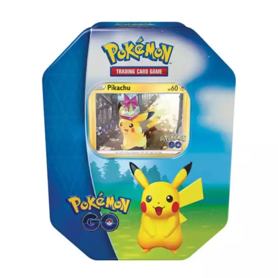 POKEMON TRADING CARD GAME - POKEMON GO GIFT TIN BY THE POKEMON COMPANY POKEMON TRADING CARD GAME - POKEMON GO GIFT TIN BY THE POKEMON COMPANY