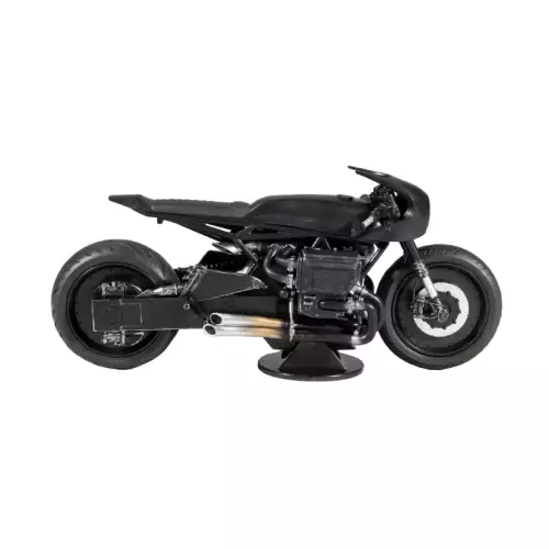 McFarlane TM15713 DC Movie Vehicles-The Batman Batcycle-Collectible, Multicolor