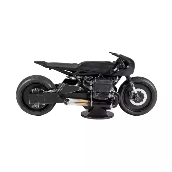 McFarlane TM15713 DC Movie Vehicles-The Batman Batcycle-Collectible, Multicolor
