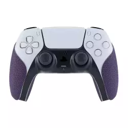 PlayVital Purple Anti-Skid Sweat-Absorbent Controller Grip for PS5 Controller, Professional Textured Soft Rubber Pads Handle Grips for PS5 Controller - PFPJ006