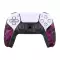 PlayVital Anti-Skid Sweat-Absorbent Controller Grip for PS5 Controller, Professional Textured Soft Rubber Pads Handle Grips for PS5 Controller - Rose Red Black Camouflage - PFPJ066