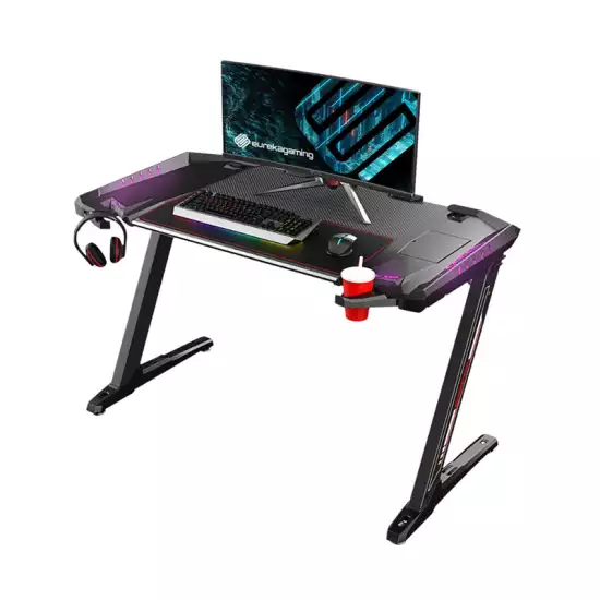 Eureka Ergonomic General Series Z2 51-Inch E-Sports Gaming Desk with RGB Lights Eureka Ergonomic General Series Z2 51-Inch E-Sports Gaming Desk with RGB Lights