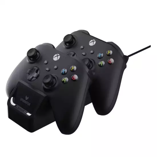 Sparkfox Dual Controller Charging Station – Xbox Series Sparkfox Dual Controller Charging Station – Xbox Series