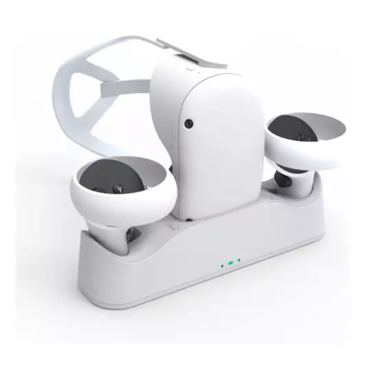 Charging Dock For Oculus Quest 2 VR Headset And Its Controllers