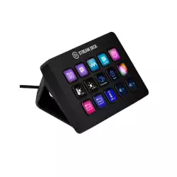 Elgato Stream Deck MK.2 – Studio Controller, 15 macro keys, trigger actions in apps and software like OBS, Twitch, YouTube and more, works with Mac and PC, Black Elgato Stream Deck MK.2 – Studio Controller, 15 macro keys, trigger actions in apps and software like OBS, Twitch, YouTube and more, works with Mac and PC, Black