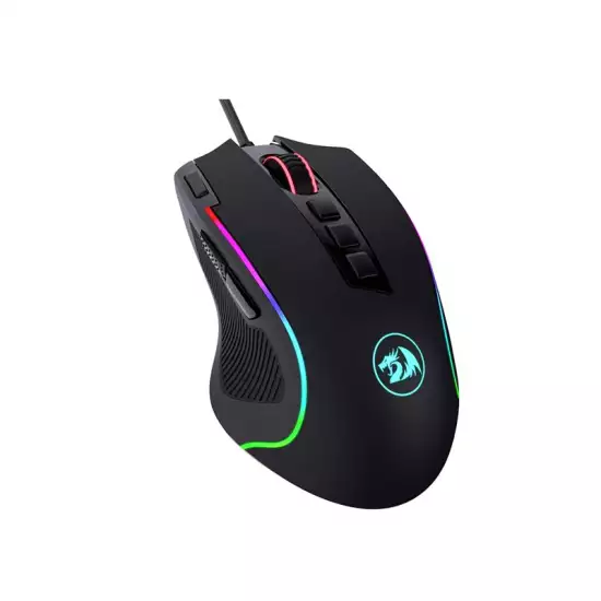 Redragon M612 Predator RGB Gaming Mouse, 8000 DPI Wired Optical Gamer Mouse with 11 Programmable Buttons & 5 Backlit Modes, Software Supports DIY Keybinds Rapid Fire Button Redragon M612 Predator RGB Gaming Mouse, 8000 DPI Wired Optical Gamer Mouse with 11 Programmable Buttons & 5 Backlit Modes, Software Supports DIY Keybinds Rapid Fire Button
