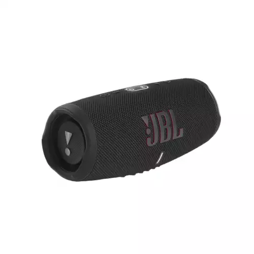 JBL Charge 5 Portable Speaker, Built-In Powerbank, Powerful JBL Pro Sound, Dual Bass Radiators, 20H of Battery, IP67 Waterproof and Dustproof, Wireless Streaming, Dual Connect - Black, JBLCHARGE5BLK