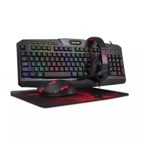 Redragon S101 Wired Rgb Backlit Gaming 4 In 1 Combo