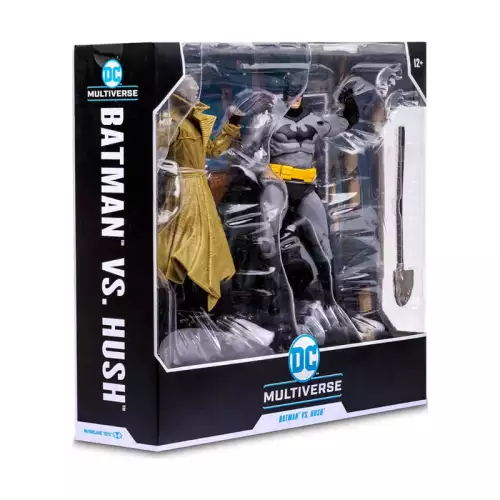 DC MULTIVERSE: BATMAN VS HUSH 2-PACK ACTION FIGURE SET BY MCFARLANE TOYS