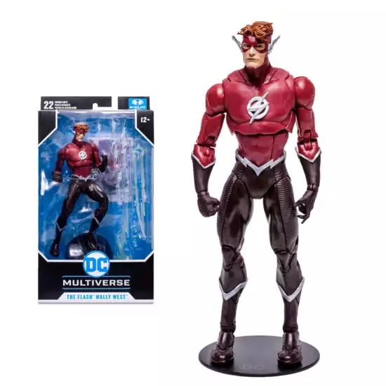 DC MULTIVERSE: THE FLASH (WALLY WEST) ACTION FIGURE BY MCFARLANE TOYS DC MULTIVERSE: THE FLASH (WALLY WEST) ACTION FIGURE BY MCFARLANE TOYS