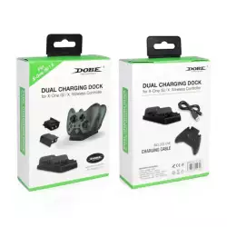 Dual Battery Wired Charging Dock Kit For Xbox One (Used) Dual Battery Wired Charging Dock Kit For Xbox One (Used)