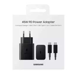 Samsung Charger Travel Adapter 45W With Cable Type C Samsung Charger Travel Adapter 45W With Cable Type C