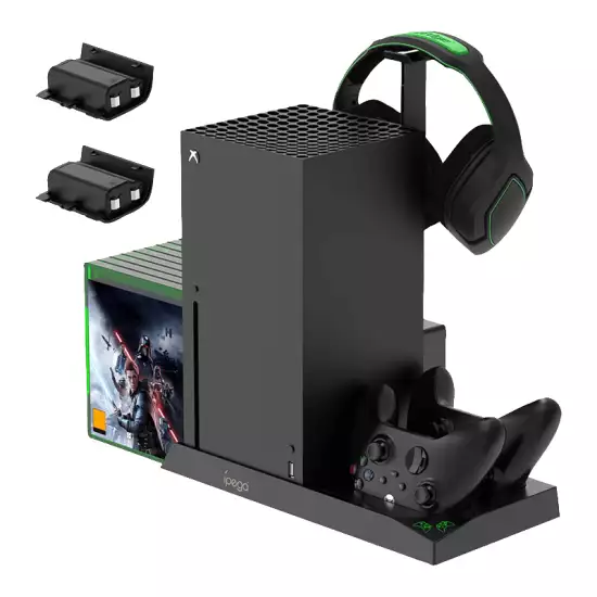 IPega Vertical Cooling Stand Compatible With Xbox Series X IPega Vertical Cooling Stand Compatible With Xbox Series X