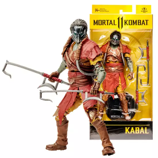 McFarlane - Kabal w/Rapid Red (Mortal Kombat) 7" Figure McFarlane - Kabal w/Rapid Red (Mortal Kombat) 7" Figure