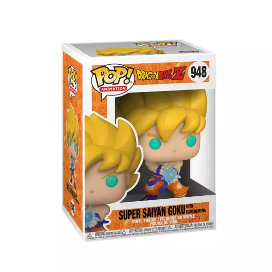 Funko Dragon Ball Z POP! Animation Super Saiyan Goku Vinyl Figure( 948 ) with Kamehameha Wave Funko Dragon Ball Z POP! Animation Super Saiyan Goku Vinyl Figure( 948 ) with Kamehameha Wave