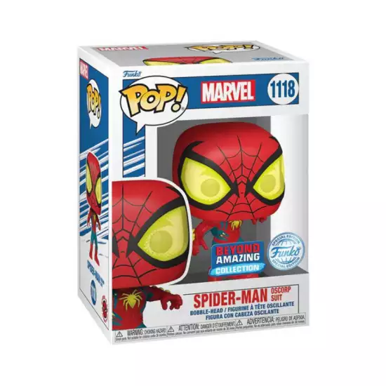 Funko POP! Marvel: Spider-Man Oscorp Suit Exclusive ( 1118 ) Multicolor Funko POP! Marvel: Spider-Man Oscorp Suit Exclusive ( 1118 ) Multicolor