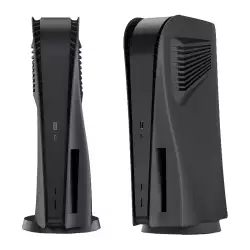 Replacement Plate Shell Cover For PlayStation 5 Console (Disc Version) - Black