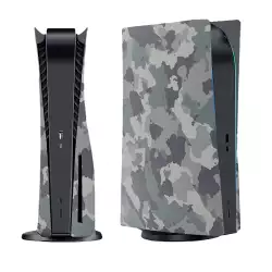 Replacement Plate Plastic Cover For PlayStation 5 Console - Green Camouflage Replacement Plate Plastic Cover For PlayStation 5 Console - Green Camouflage
