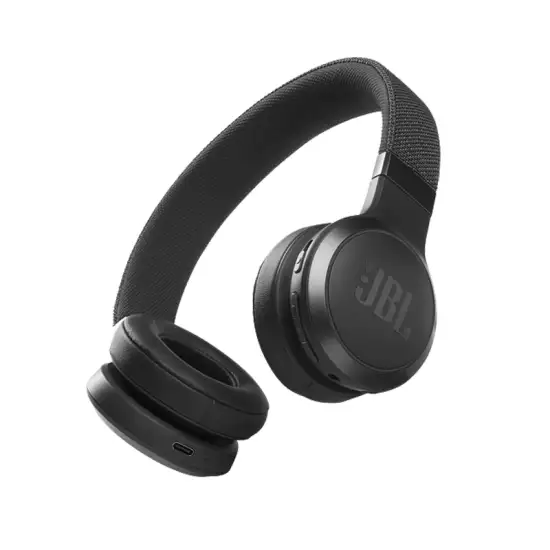JBL Live 460NC - Wireless On-Ear Noise Cancelling Headphones with Long Battery Life and Voice Assistant Control - Black, Medium JBL Live 460NC - Wireless On-Ear Noise Cancelling Headphones with Long Battery Life and Voice Assistant Control - Black, Medium
