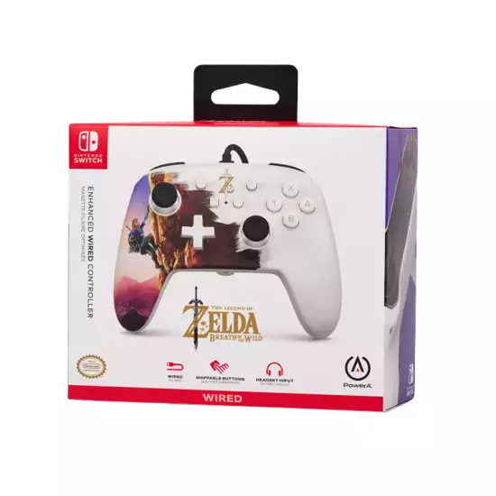 PowerA Enhanced Wired Controller for Nintendo Switch – Hero's Ascent