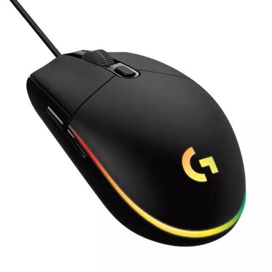 Logitech G102 Light Sync Gaming Mouse with Customizable RGB Lighting, 6 Programmable Buttons Light Weight (Black) Logitech G102 Light Sync Gaming Mouse with Customizable RGB Lighting, 6 Programmable Buttons Light Weight (Black)