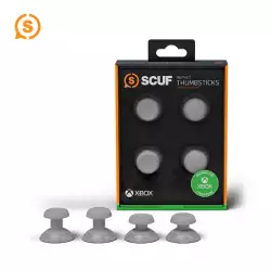 SCUF Instinct Interchangeable Thumbsticks 4 Pack, Replacement Joysticks only for SCUF Instinct Pro Performance Xbox Series X|S Controller - Light Gray SCUF Instinct Interchangeable Thumbsticks 4 Pack, Replacement Joysticks only for SCUF Instinct Pro Performance Xbox Series X|S Controller - Light Gray