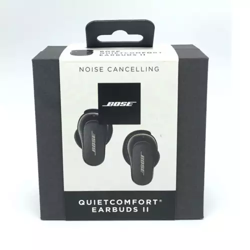 Bose QuietComfort Noise Cancelling Earbuds II – True Wireless Earphones with Personalized Noise Cancellation & Sound – Triple Black, Small