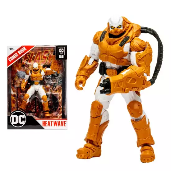 DC MULTIVERSE - MCFARLANE TOYS - DC Direct The Flash Comic Heat Wave DC MULTIVERSE - MCFARLANE TOYS - DC Direct The Flash Comic Heat Wave