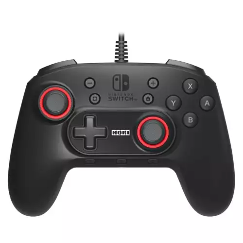HORI Nintendo Switch HORIPAD Plus+ Wired Controller for first person shooters, battle royales and more - Officially Licensed by Nintendo
