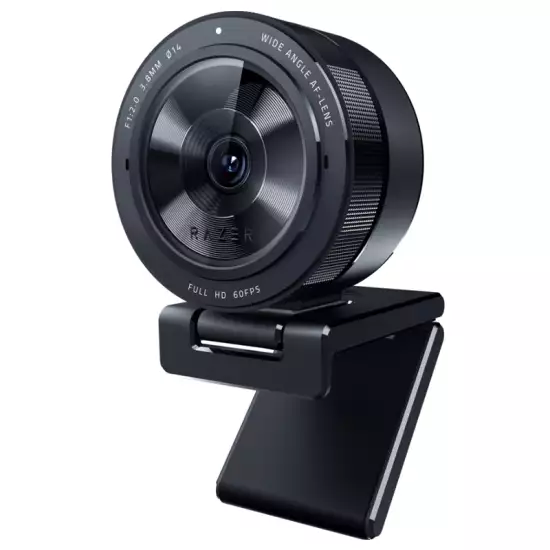 Razer Kiyo Pro Streaming Webcam: Full HD 1080p 60FPS - Adaptive Light Sensor - HDR-Enabled - Wide-Angle Lens with Adjustable FOV - Works with Zoom/Teams/Skype for Conferencing and Video Calling Razer Kiyo Pro Streaming Webcam: Full HD 1080p 60FPS - Adaptive Light Sensor - HDR-Enabled - Wide-Angle Lens with Adjustable FOV - Works with Zoom/Teams/Skype for Conferencing and Video Calling