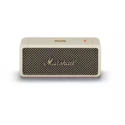 Marshall Emberton II Portable Bluetooth Speakers - Water Resistant Wireless Speakers Portable Speaker 30+ Hour of Playtime - Cream