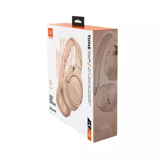 JBL Tune 760NC Wireless Over-Ear NC Headphones, Powerful JBL Pure Bass Sound, ANC + Ambient Aware, 50H Battery, Hands-Free Call, Voice Assistant, Fast Pair - Blush JBL Tune 760NC Wireless Over-Ear NC Headphones, Powerful JBL Pure Bass Sound, ANC + Ambient Aware, 50H Battery, Hands-Free Call, Voice Assistant, Fast Pair - Blush
