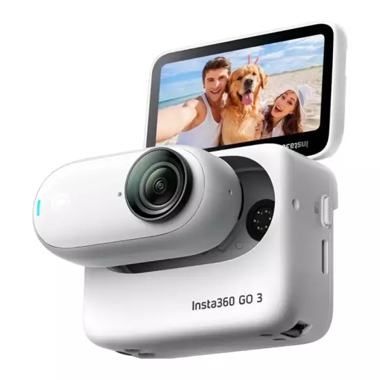 Insta360 GO 3 (64GB) – Small & Lightweight Action Camera, Portable and Versatile, Hands-Free POV, Mount Anywhere, Stabilization, Multifunctional Action Pod, Waterproof, for Travel, Sports, Vlog Insta360 GO 3 (64GB) – Small & Lightweight Action Camera, Portable and Versatile, Hands-Free POV, Mount Anywhere, Stabilization, Multifunctional Action Pod, Waterproof, for Travel, Sports, Vlog