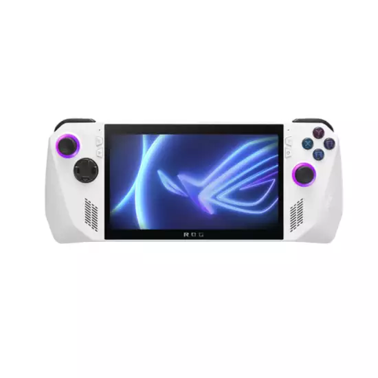 ASUS ROG Ally RC71L-NH019W (White) Gaming Handheld, AMD Ryzen Z1 Processor 16GB 512GB SSD, AMD Radeon, WINDOWS 11 HOME, 7-inch 120Hz/7ms, Gorilla Glass DXC, Touch Screen, Free 3months Xbox game pass.