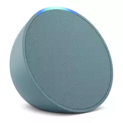Echo Pop | Full sound compact Wi-Fi & Bluetooth smart speaker with Alexa | Use your voice to control smart home devices, play music or the Quran, and more (speaks English & Khaleeji) | Teal Echo Pop | Full sound compact Wi-Fi & Bluetooth smart speaker with Alexa | Use your voice to control smart home devices, play music or the Quran, and more (speaks English & Khaleeji) | Teal