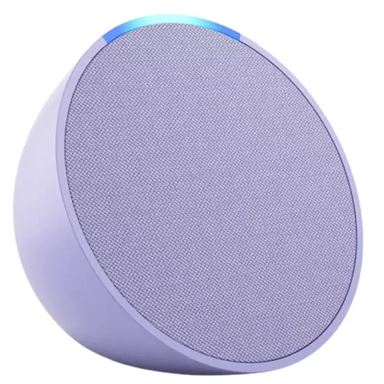 Echo Pop | Full sound compact Wi-Fi & Bluetooth smart speaker with Alexa | Use your voice to control smart home devices, play music or the Quran, and more (speaks English & Khaleeji) | Lavender Echo Pop | Full sound compact Wi-Fi & Bluetooth smart speaker with Alexa | Use your voice to control smart home devices, play music or the Quran, and more (speaks English & Khaleeji) | Lavender