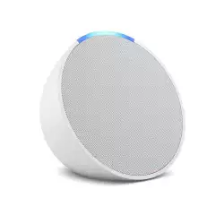 Echo Pop | Full sound compact Wi-Fi & Bluetooth smart speaker with Alexa | Use your voice to control smart home devices, play music or the Quran, and more (speaks English & Khaleeji) | Glacier Echo Pop | Full sound compact Wi-Fi & Bluetooth smart speaker with Alexa | Use your voice to control smart home devices, play music or the Quran, and more (speaks English & Khaleeji) | Glacier