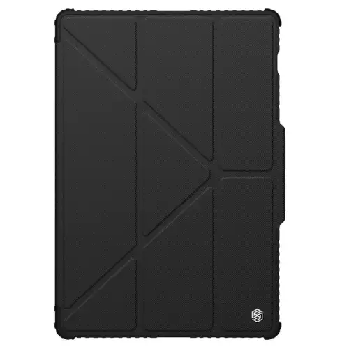 Samsung Galaxy Tab S9 Ultra  Nillkin Bumper Leather cover case Pro Multi-angle folding style Black