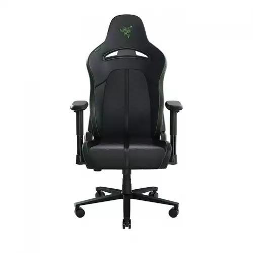 Razer Enki X Essential Leather Gaming Chair Black & Green | RZ38-03880100-R3G1
