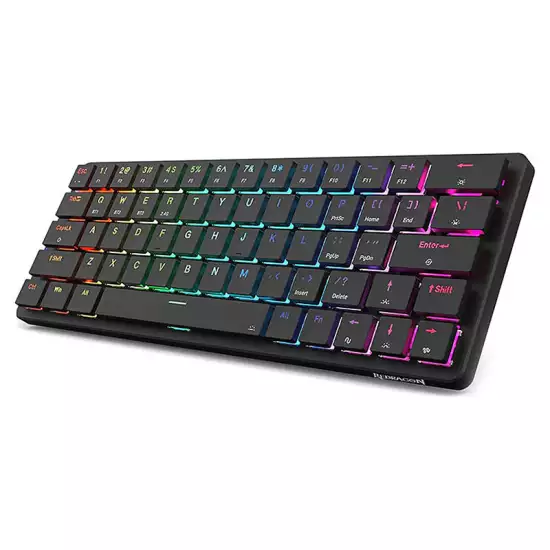 Redragon Elise Pro K624P Wired/Wireless Mechanical Keyboard Black | K624P-KBS Redragon Elise Pro K624P Wired/Wireless Mechanical Keyboard Black | K624P-KBS
