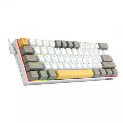 Redragon Draconic Pro Wired/Wireless Mechanical Keyboard Yellow-White-Grey | K530-YL&WT&GY-RGB-PRO