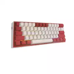 Redragon FIZZ K617WR-RGB Wired Gaming Keyboard White / Red Redragon FIZZ K617WR-RGB Wired Gaming Keyboard White / Red