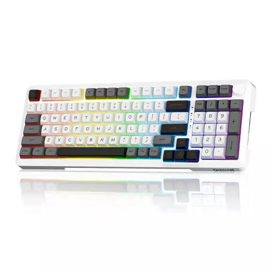 Redragon BRAGI PRO K688-RGB-PRO 3-Mode Connection GASKET Mounted Gaming Mechanical Keyboard | K688WGL-RGB-PRO Redragon BRAGI PRO K688-RGB-PRO 3-Mode Connection GASKET Mounted Gaming Mechanical Keyboard | K688WGL-RGB-PRO