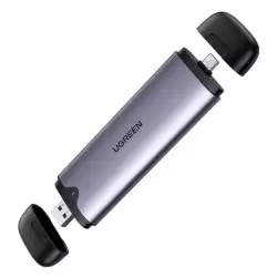 Ugreen ‎70532 2-In-1 M.2 NVMe SSD Enclosure Adapter, Aluminum USB 3.1 GEN 2, 10Gbps | ‎70532