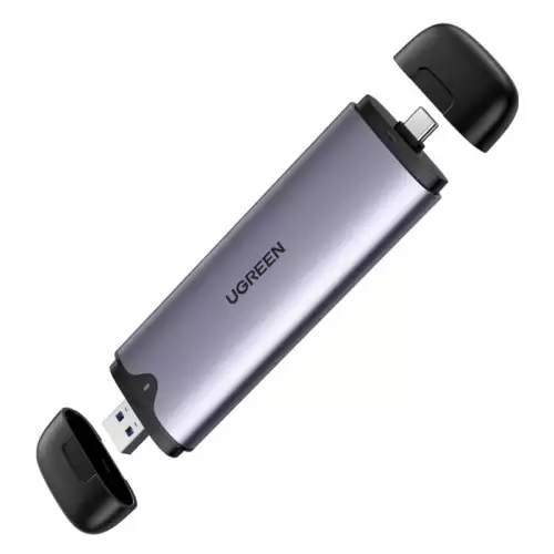 Ugreen ‎70532 2-In-1 M.2 NVMe SSD Enclosure Adapter, Aluminum USB 3.1 GEN 2, 10Gbps | ‎70532