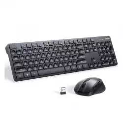 UGREEN Wireless Keyboard And Mouse Combo 2.4GHz Ergonomic Black | 45248EG