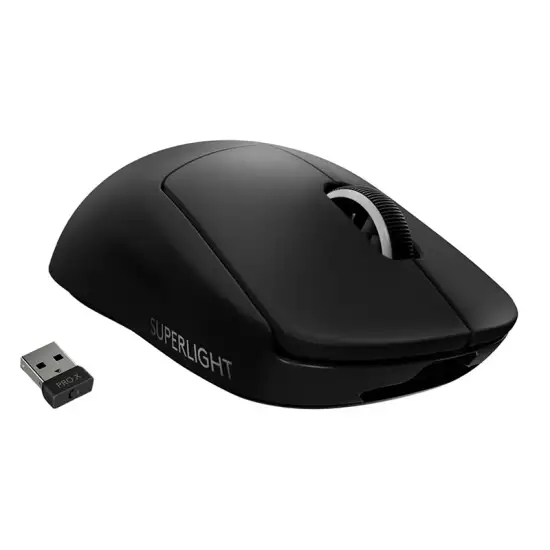 Logitech G PRO X SUPERLIGHT Wireless Gaming Mouse - Black