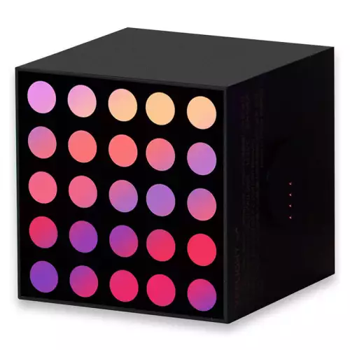 Yeelight Cube Smart Lamp Matrix Extension, Wi-Fi Smart Table Lamp Black | 12284