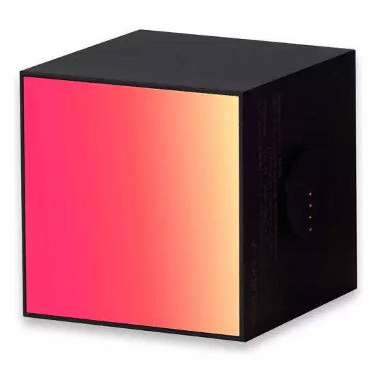 Yeelight Cube Smart Lamp Matrix Extension, Wi-Fi Smart Table Lamp Black | 12284